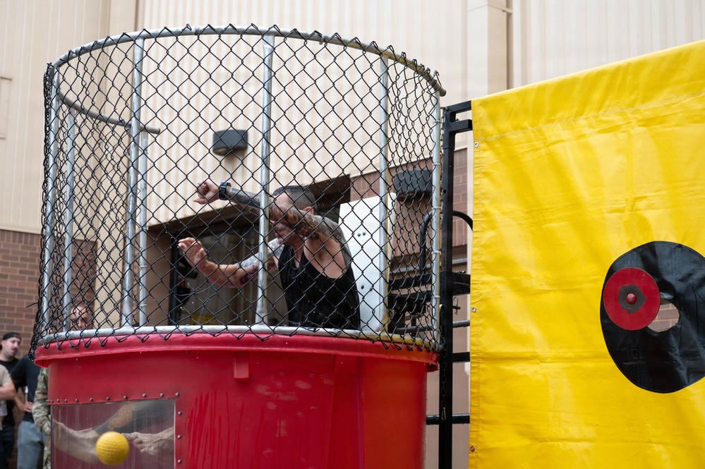 911th Maintenance Group: Top rank meets dunk tank