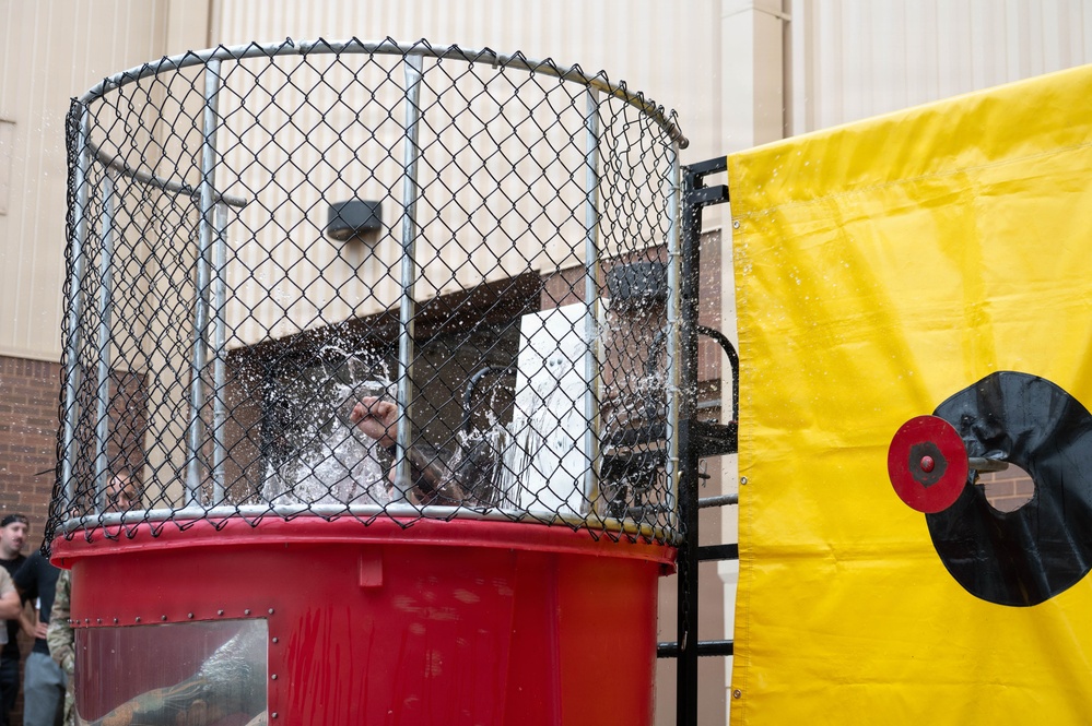 911th Maintenance Group: Top rank meets dunk tank