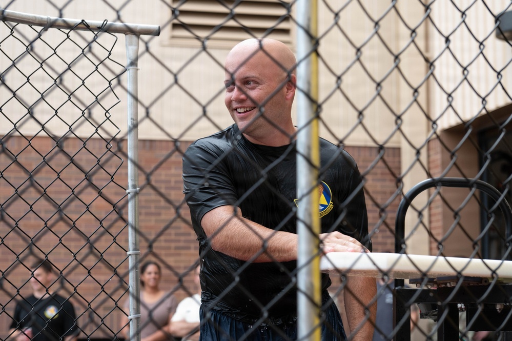 911th Maintenance Group: Top rank meets dunk tank