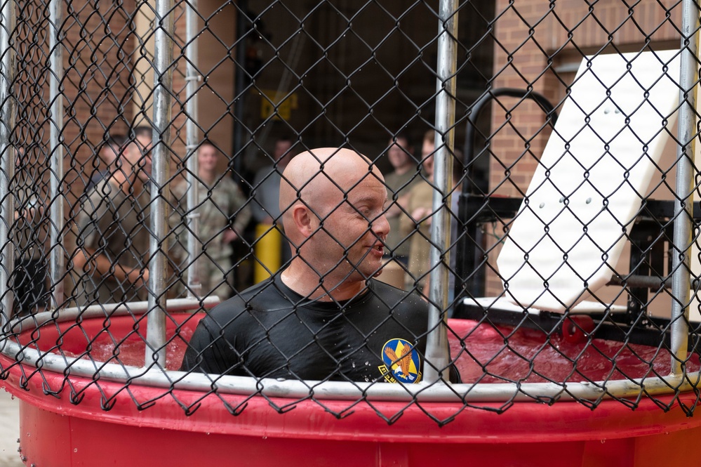 911th Maintenance Group: Top rank meets dunk tank