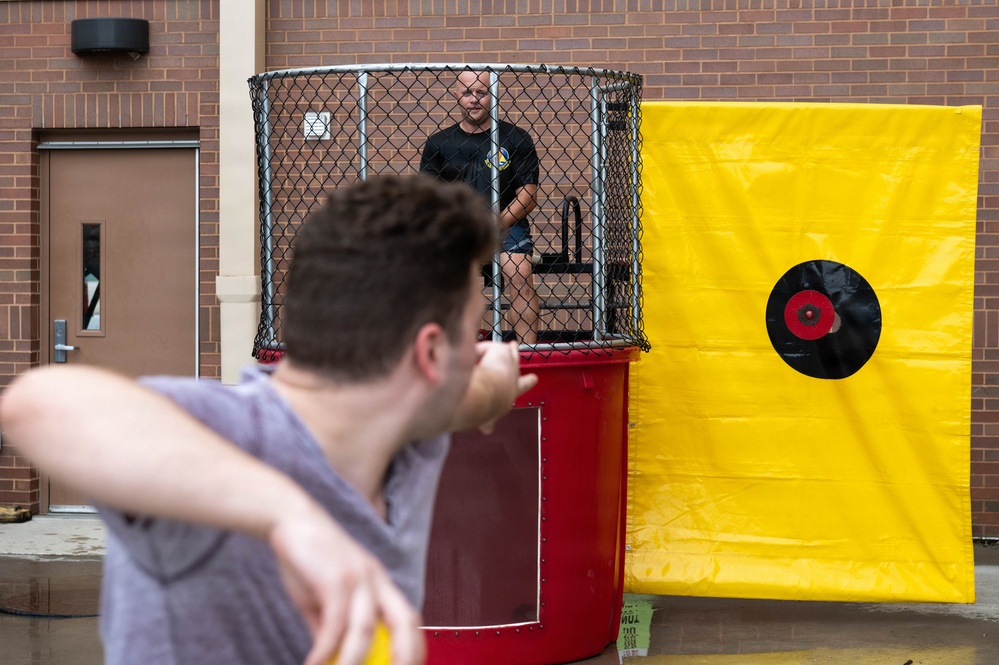 911th Maintenance Group: Top rank meets dunk tank