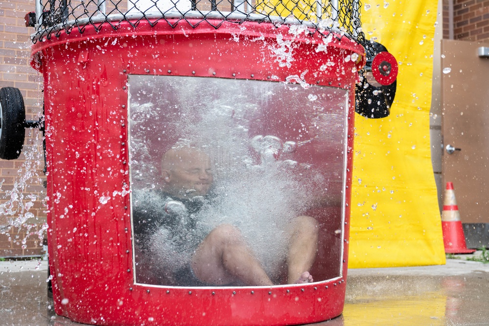 911th Maintenance Group: Top rank meets dunk tank