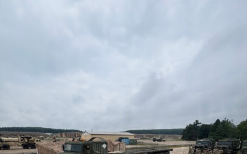 184th ESC Command Team Visits 1687th Transportation Company at Northern Strike 26-2