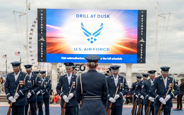 Drill at Dusk