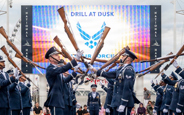 Drill at Dusk