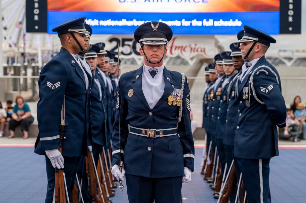 Drill at Dusk