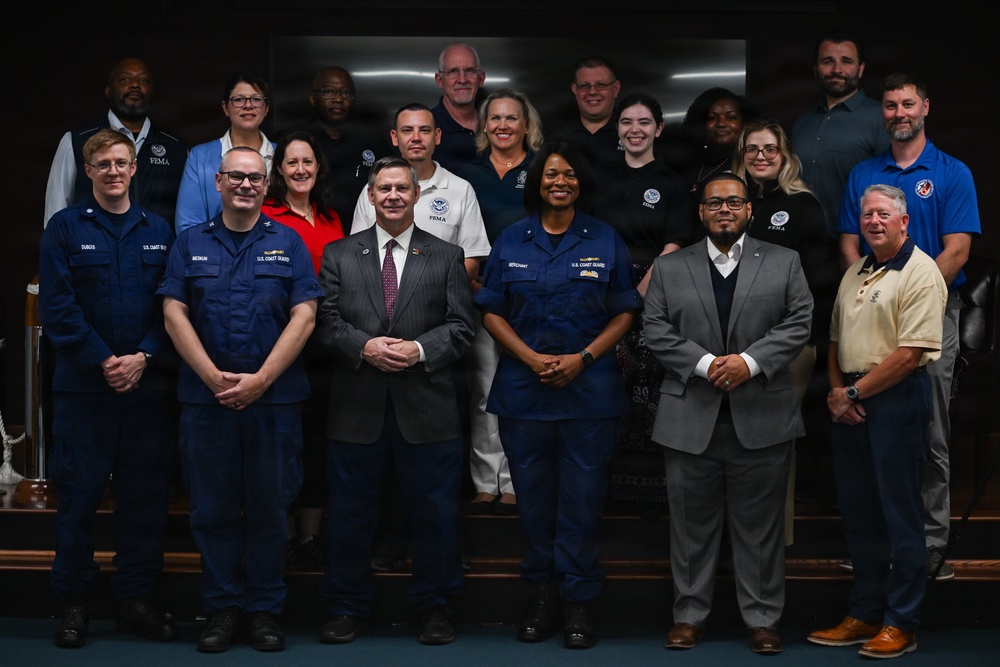 Coast Guard meets with FEMA to discuss port resiliency and readiness in Virginia