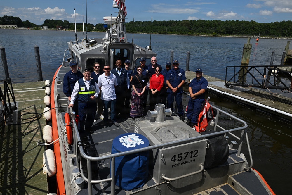 Coast Guard meets with FEMA to discuss port resiliency and readiness in Virginia
