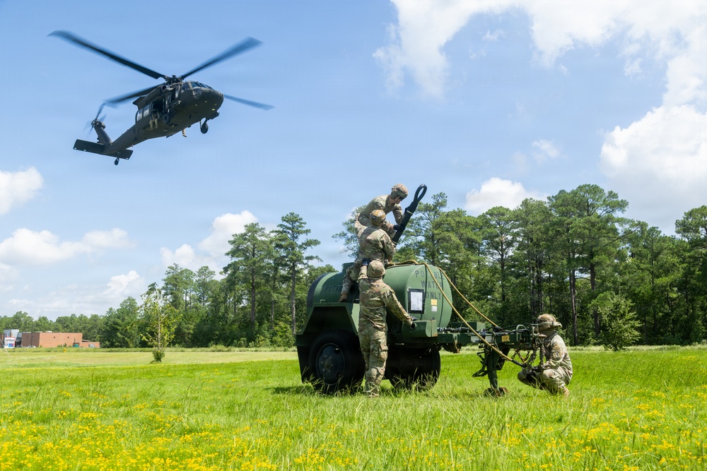 Powering the fight: 3rd SFG(A) multifunctional logisticians validate rapid FARP and sling load capabilities