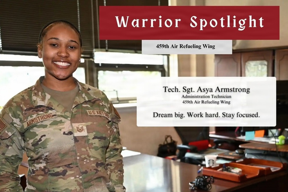 459th Air Refueling Wing Warrior of the Month for Aug 2026