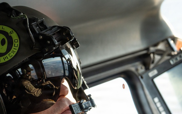 Aerial Reconnaissance: LUH-72 Lakota morning flight