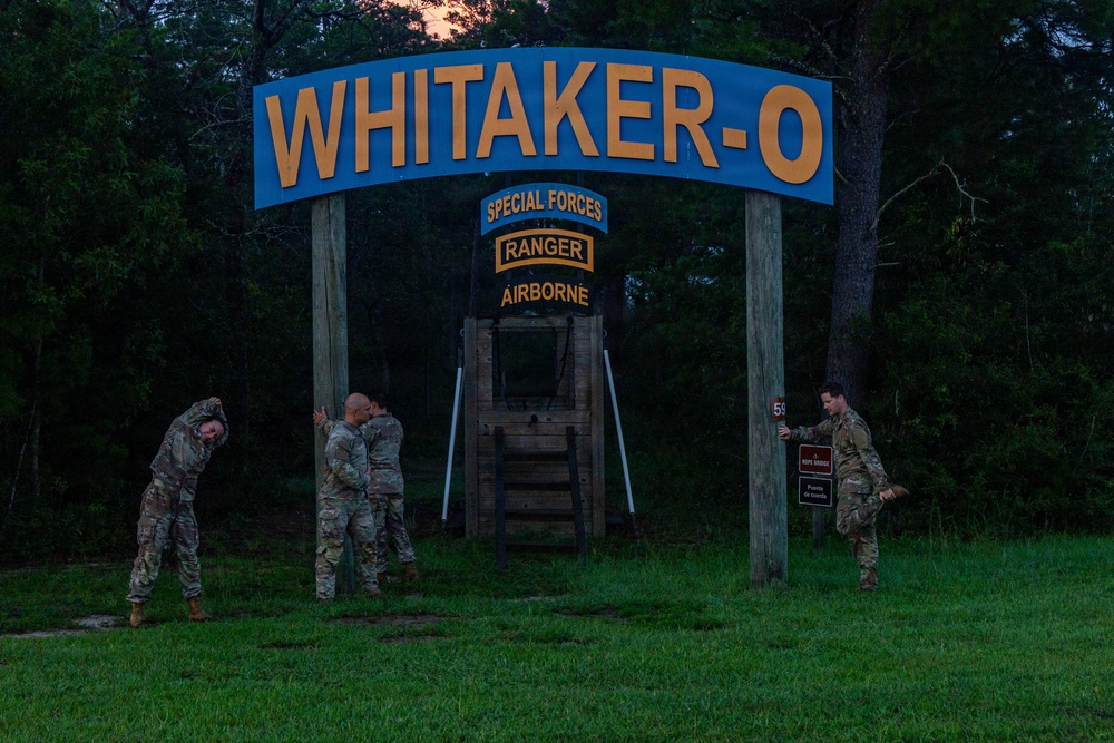 7th SFG(A) PAO complete obstacle Course