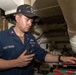 John Paul Jones Sailor Conducts Equipment Check