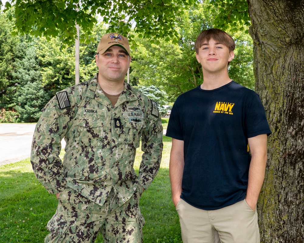 Continuing a Legacy of Service: Navy Chief’s Son Follows Father’s Footsteps into Naval Service