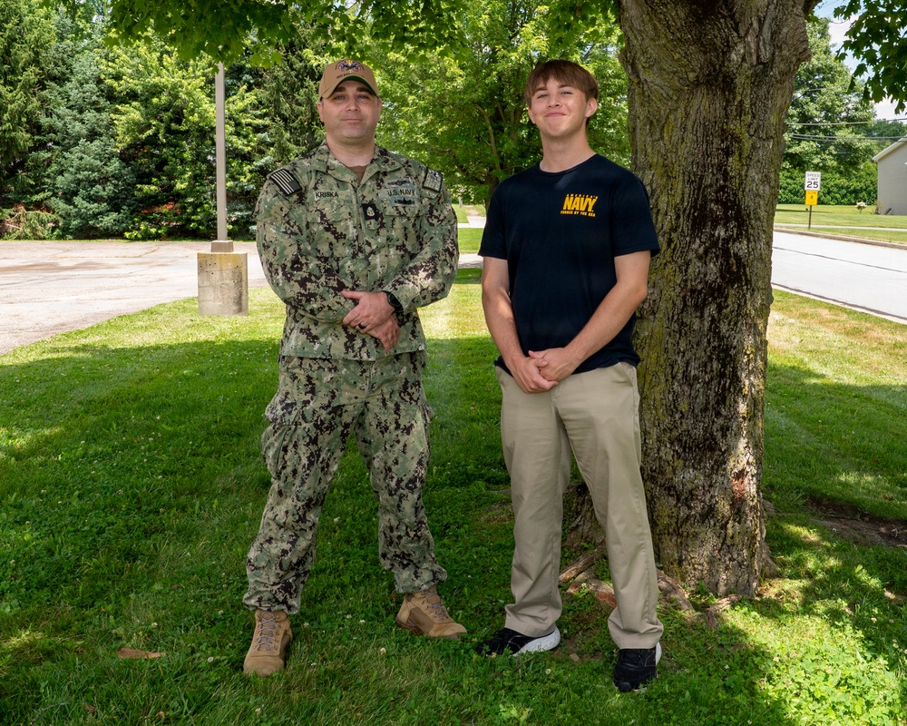 Continuing a Legacy of Service: Navy Chief’s Son Follows Father’s Footsteps into Naval Service
