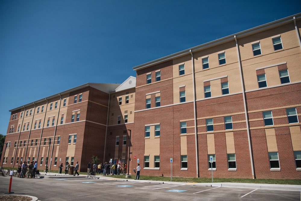 U.S. Army Corps of Engineers, Fort Meade leadership celebrate ribbon cutting of state-of-the-art barracks