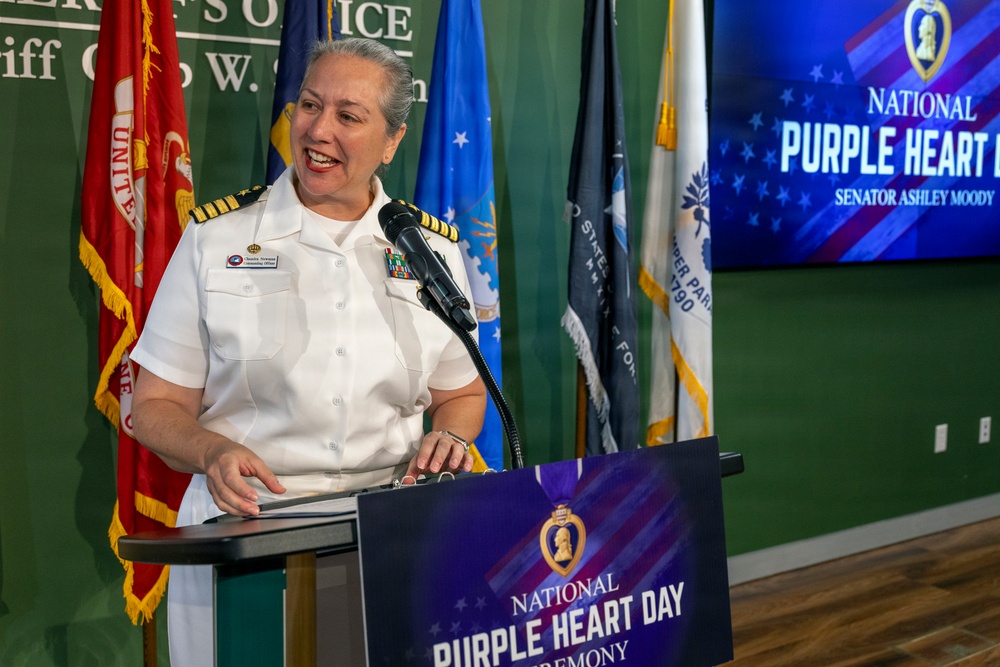 Office of Sen. Ashley Moody Recognition of National Purple Heart Day