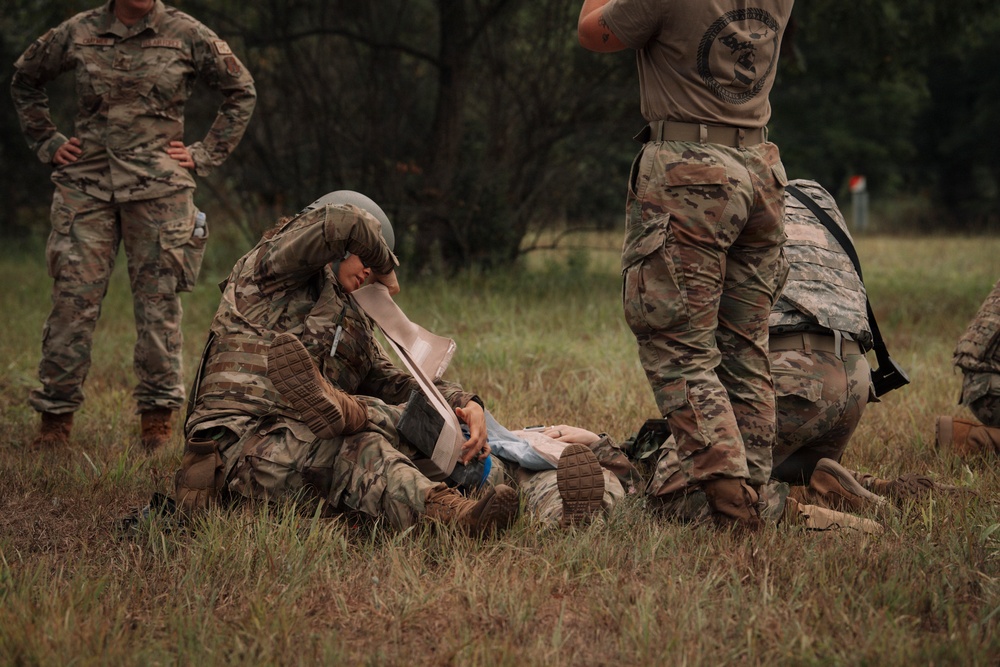 Air Guard medics train for care under fire during Northern Strike 26-2