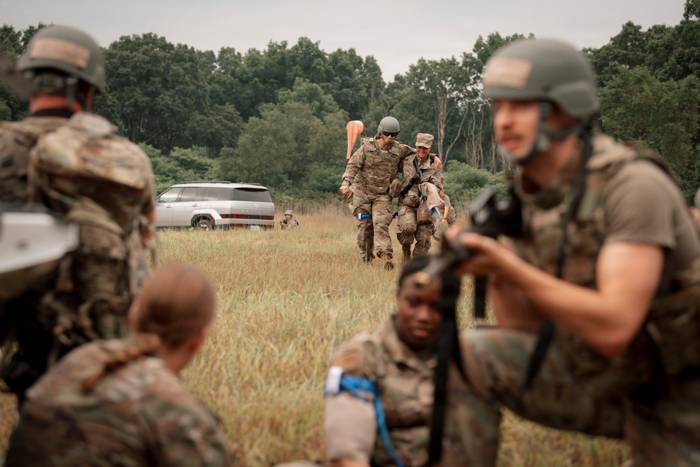 Air Guard medics train for care under fire during Northern Strike 26-2