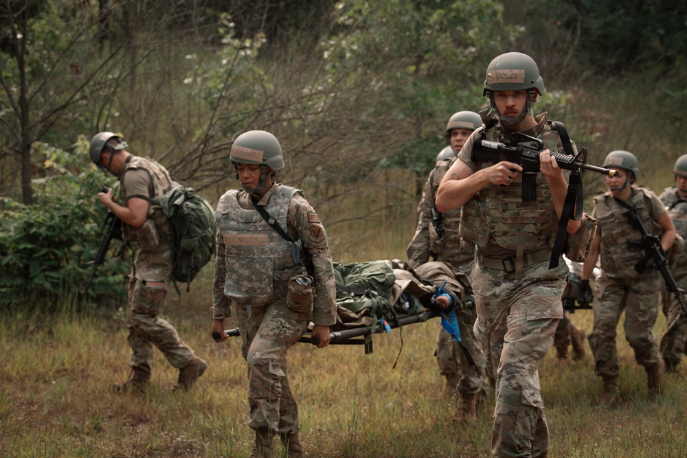 Air Guard medics train for care under fire during Northern Strike 26-2
