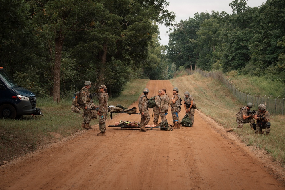 Air Guard medics train for care under fire during Northern Strike 26-2