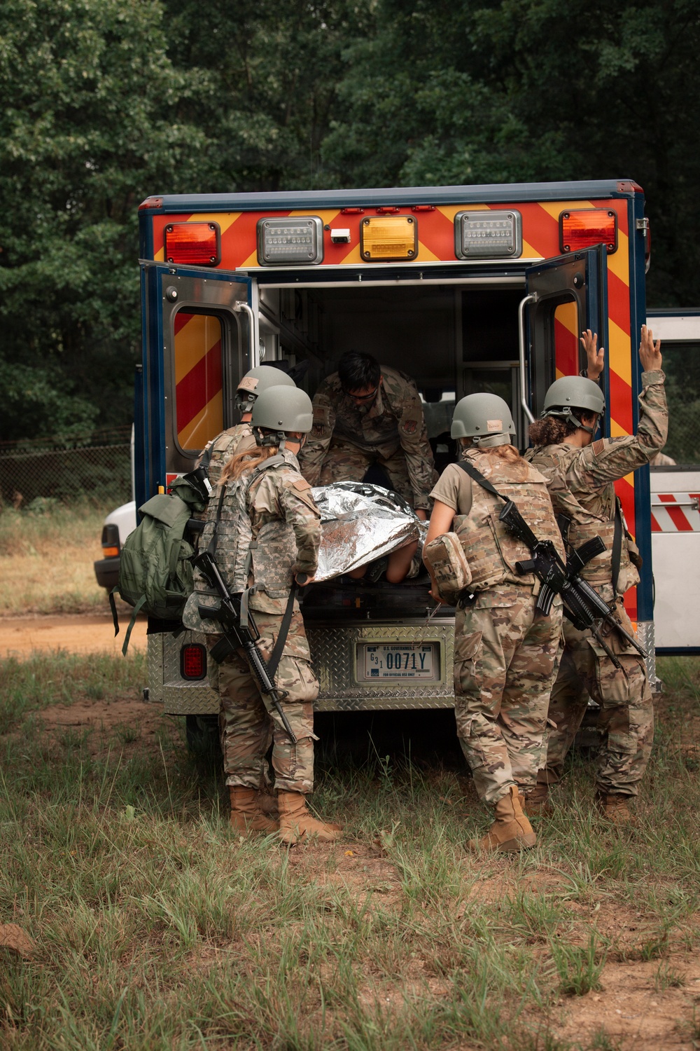 Air Guard medics train for care under fire during Northern Strike 26-2