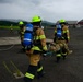 Joint Task Force-Bravo executes a bilateral firefighting exercise with El Servicio de Salvamento y Extincion de Incendios del Aeropuerto Internacional Panama Pacifico
