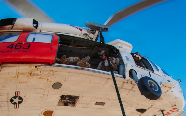 EOD Technicians Conduct Mountain Terrain Drills