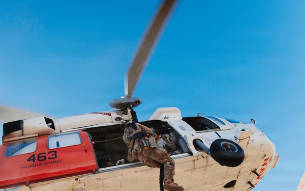 EOD Technicians Conduct Mountain Terrain Drills