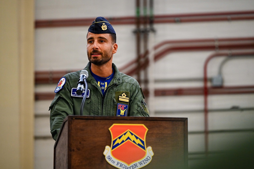 Luke AFB welcomes new 156th Gruppo Volo commander