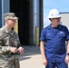 Buffalo District Commander Meets with Coast Guard, Visits Harbor Projects