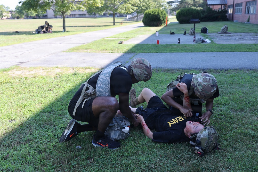 Training to treat combat wounds