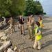 Buffalo District Commander Meets with Coast Guard, Visits Harbor Projects