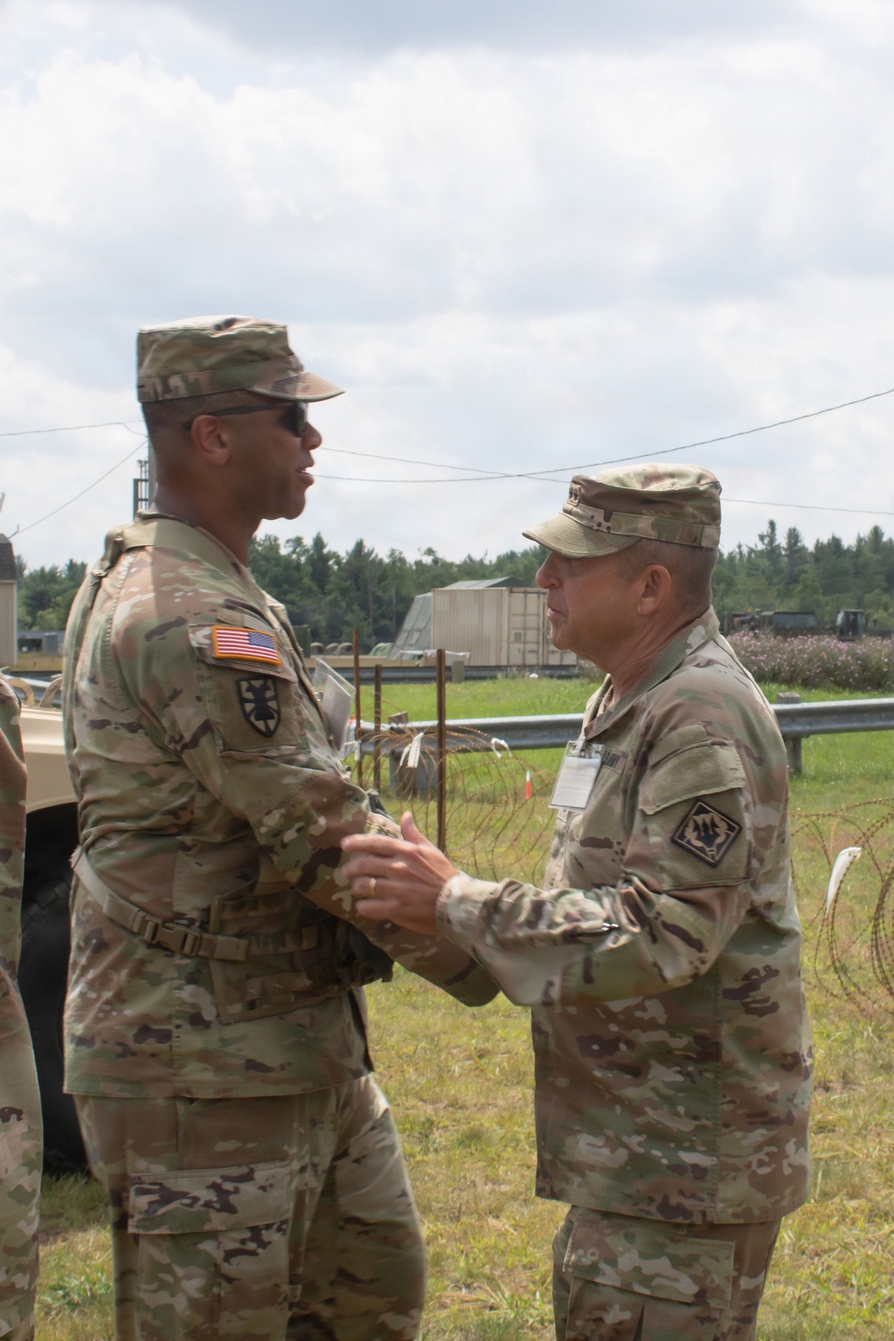 TAG Visits 298th CSSB  Northern Strike 26-2