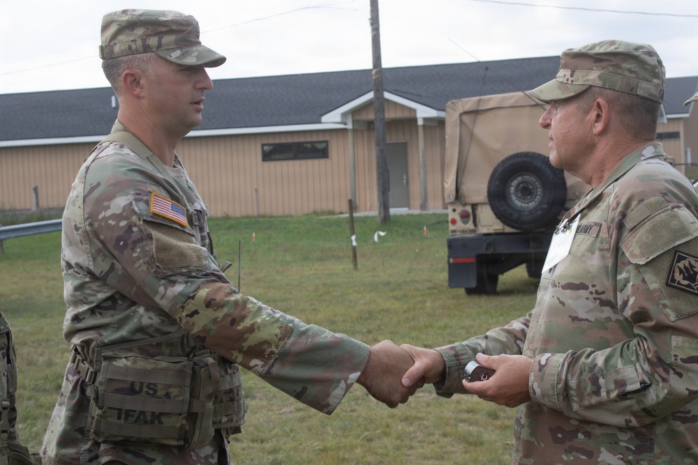 TAG Visits 298th CSSB at Northern Strike 26-2