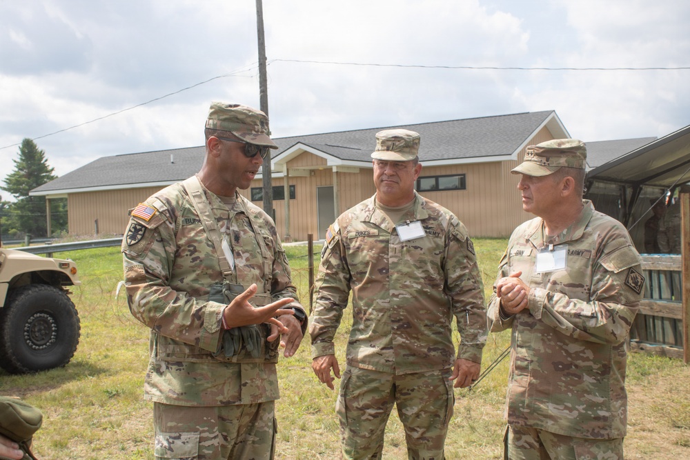 TAG Visits 298th CSSB at Northern Strike 26-2