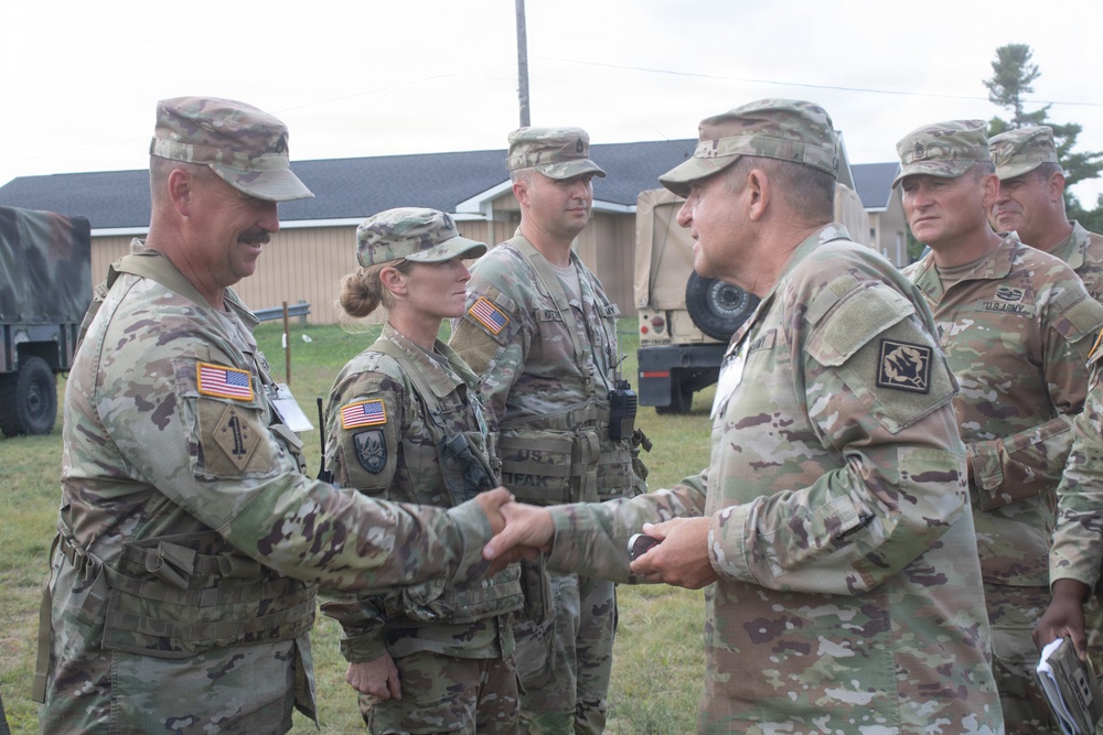TAG Visits 298th CSSB at Northern Strike 26-2