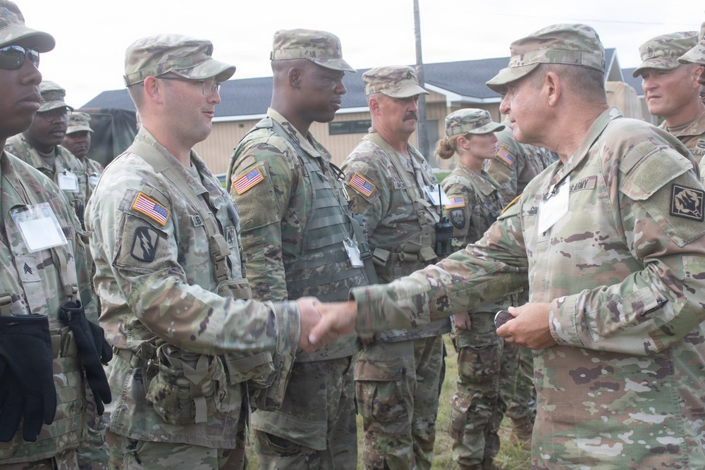 TAG Visits 298th CSSB at Northern Strike 26-2