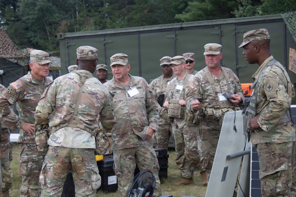 TAG Visits 298th CSSB at Northern Strike 26-2