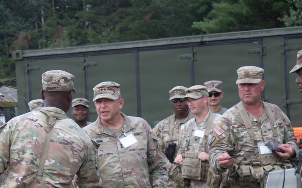 TAG Visits 298th CSSB at Northern Strike 26-2