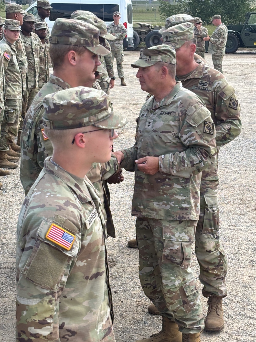 MSNG TAG visits 1687th TC at Northern Strike