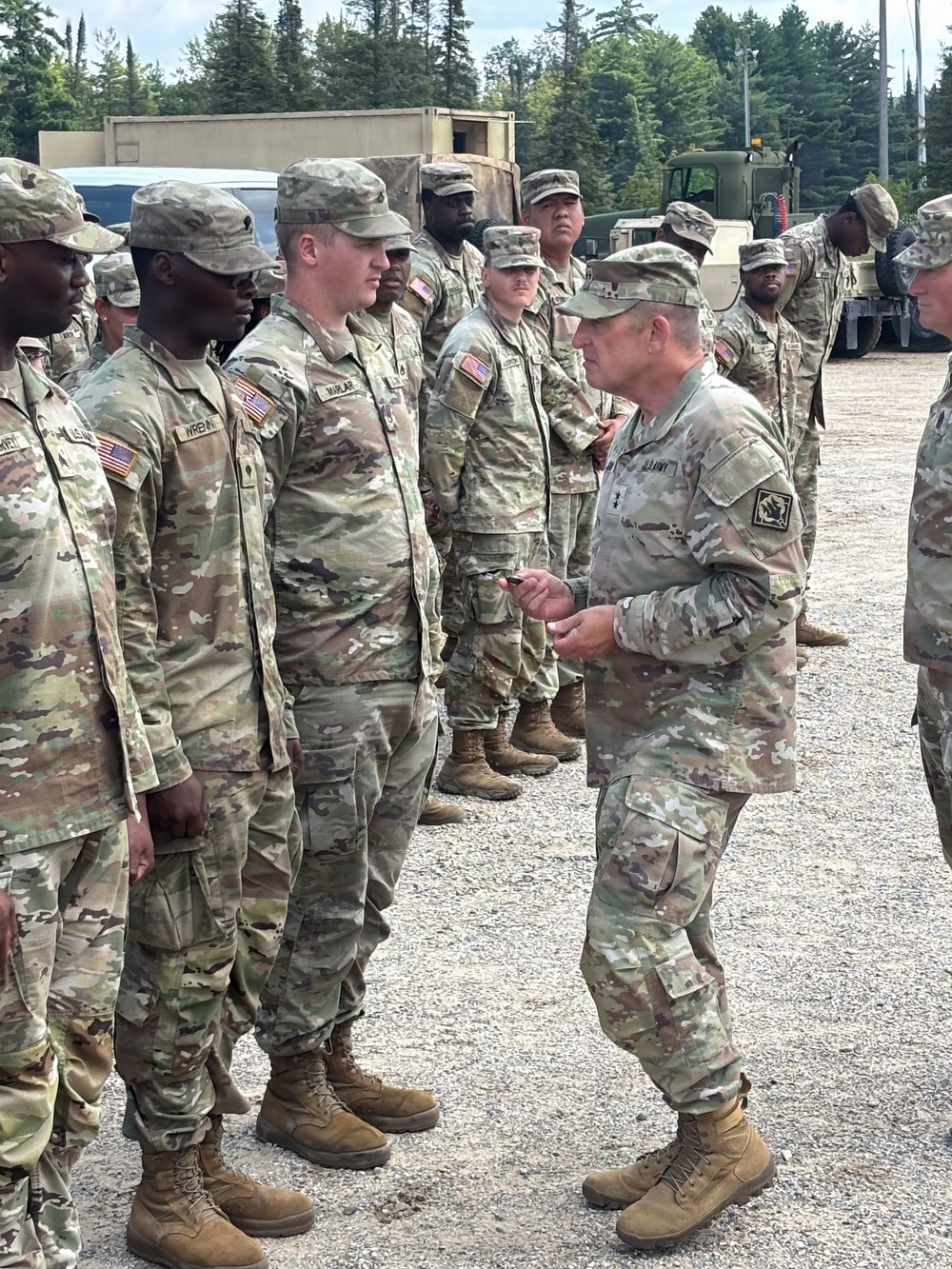 MSNG TAG visits 1687th TC at Northern Strike