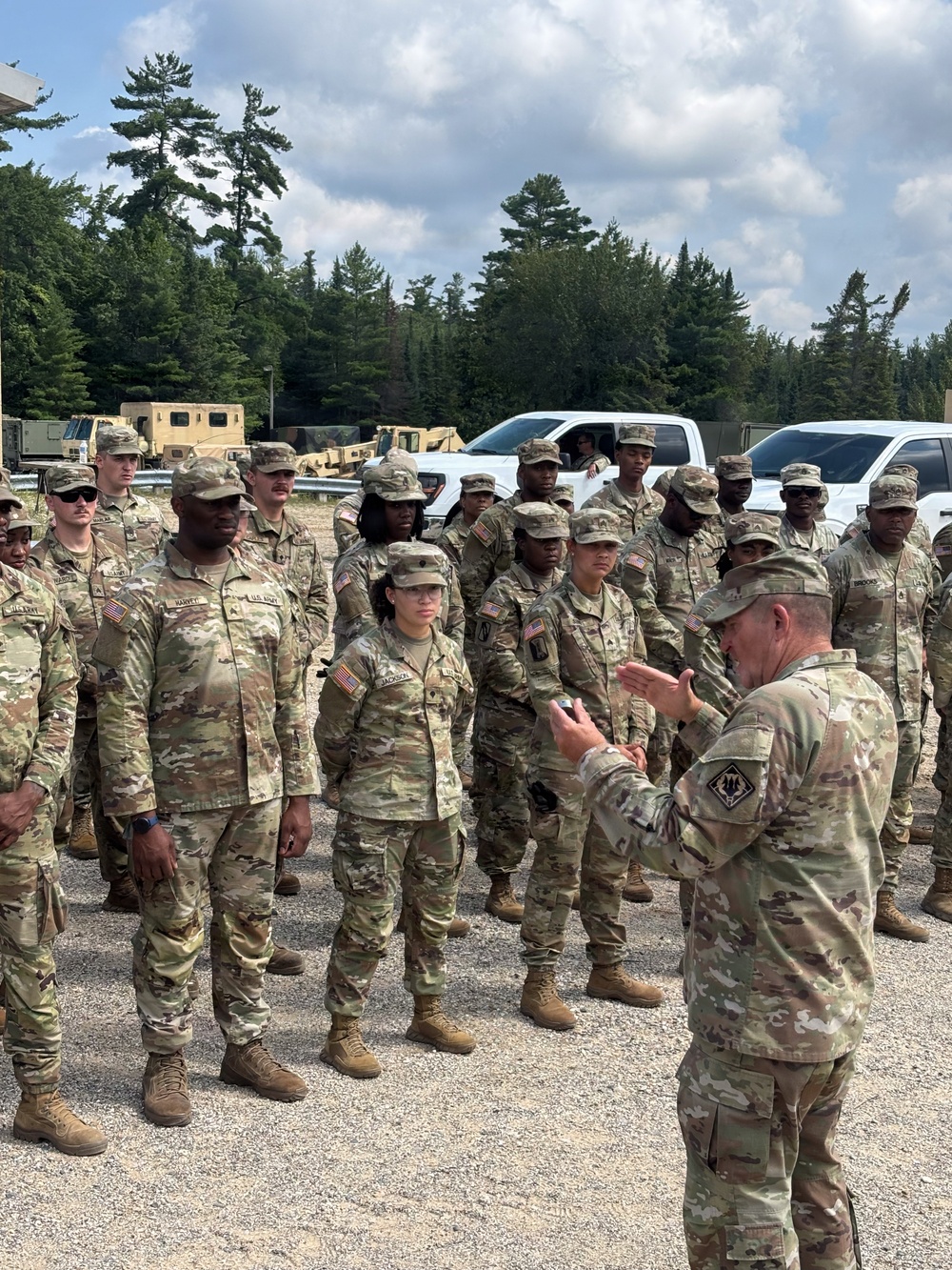 MSNG TAG visits 1687th TC at Northern Strike
