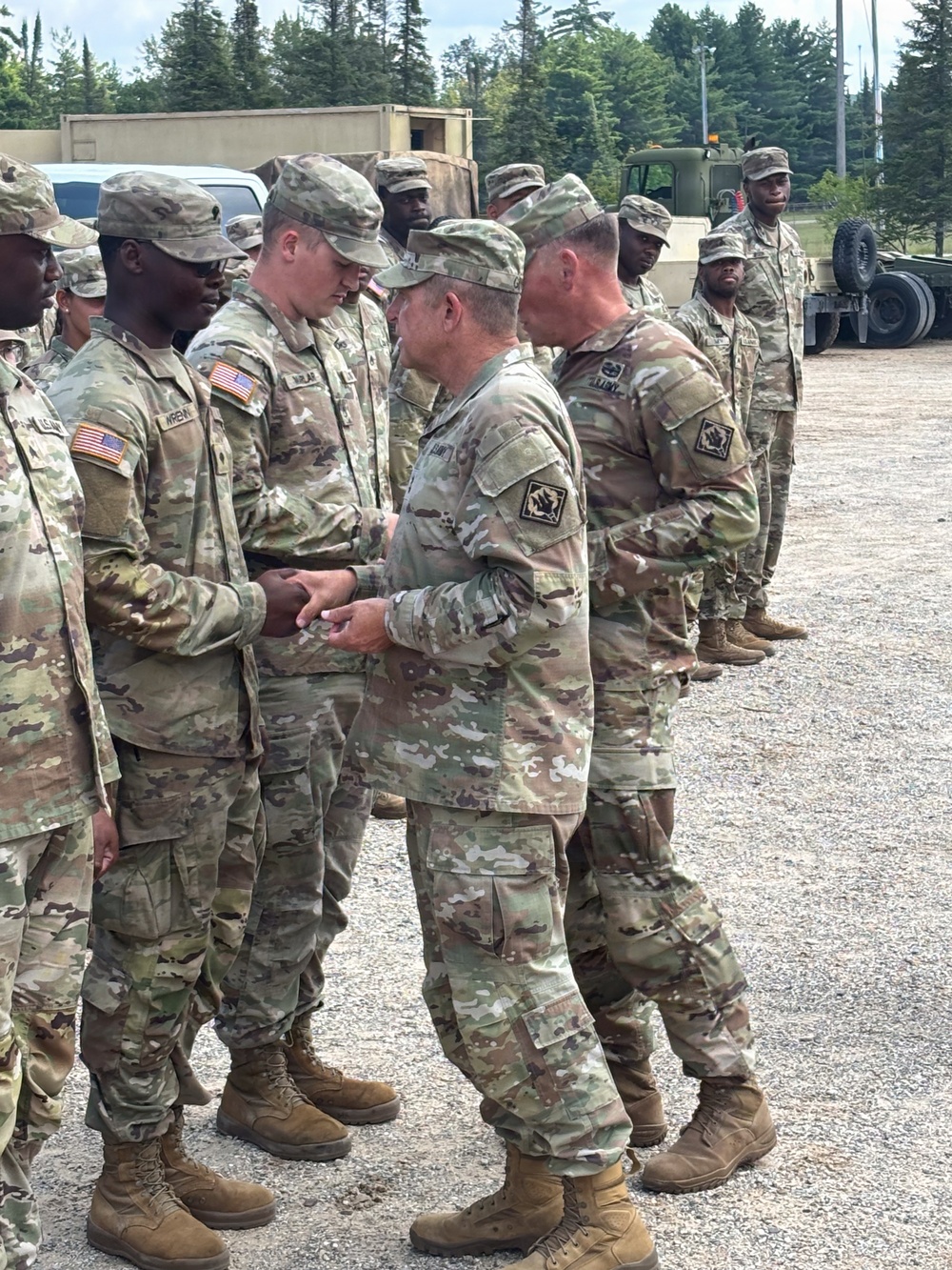 MSNG TAG visits 1687th TC at Northern Strike