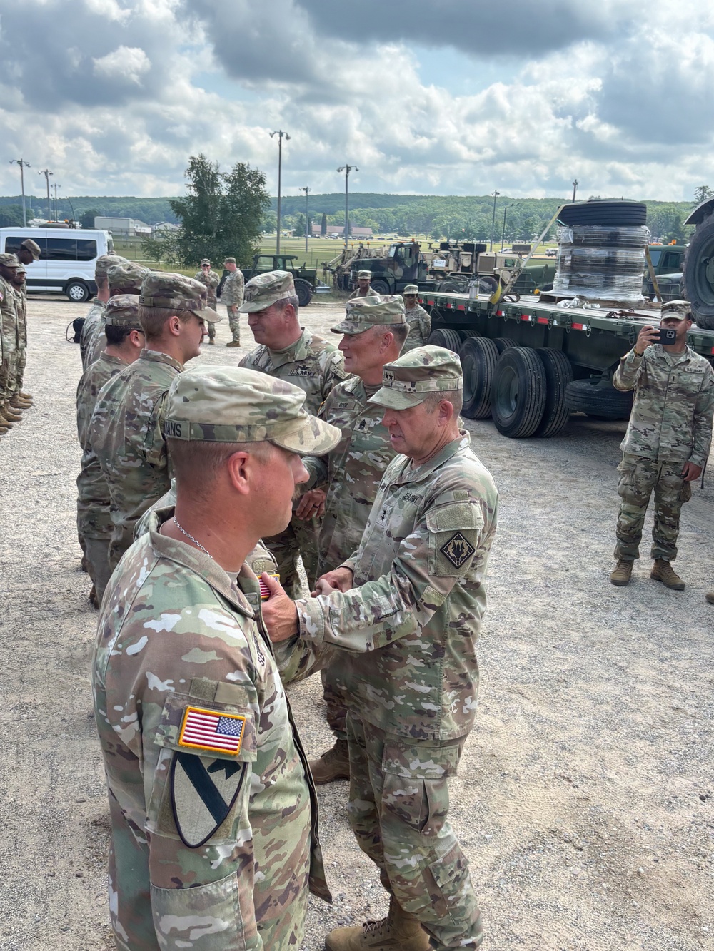 MSNG TAG visits 1687th TC at Northern Strike
