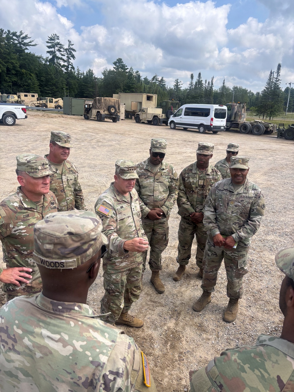 MSNG TAG visits 1687th TC at Northern Strike