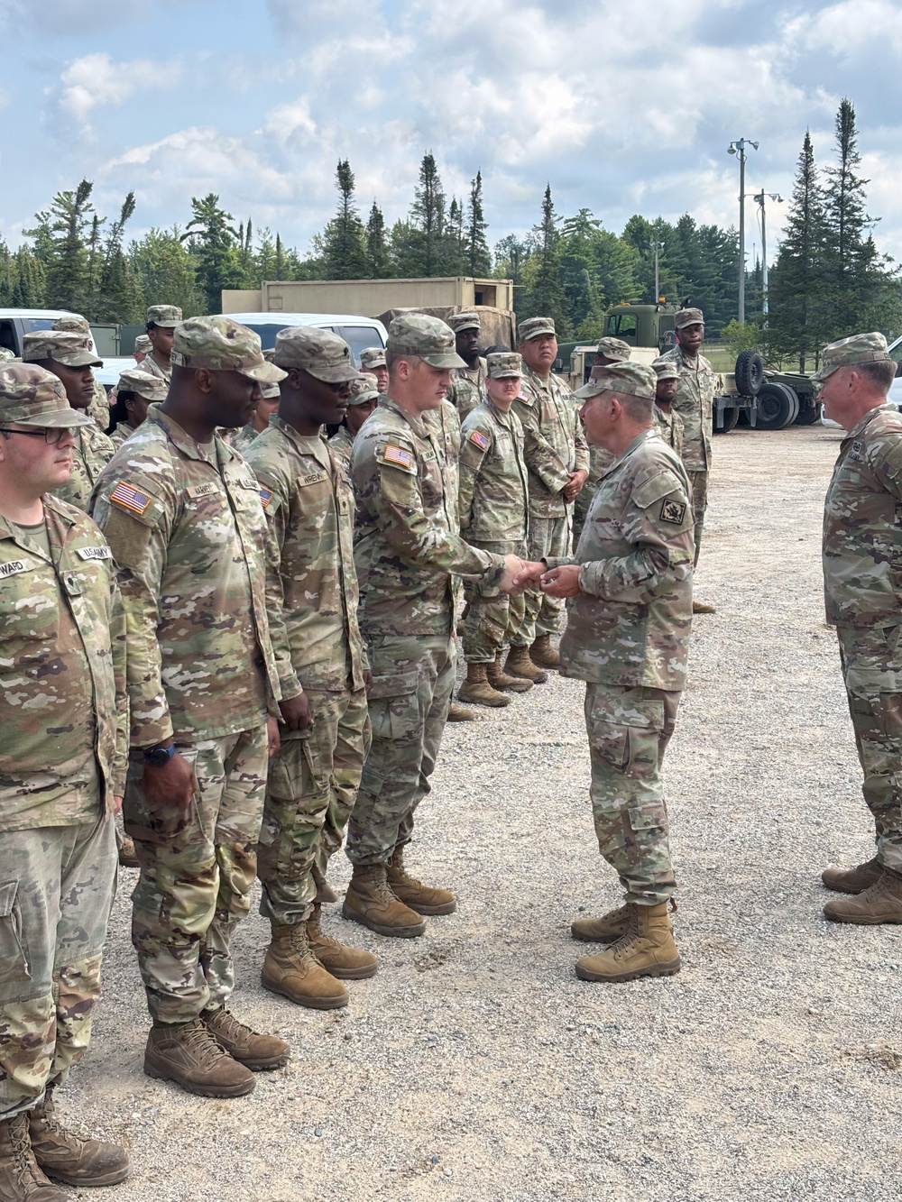 MSNG TAG visits 1687th TC at Northern Strike