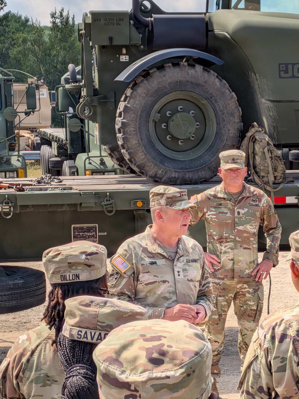 MSNG TAG visits 1687th TC at Northern Strike
