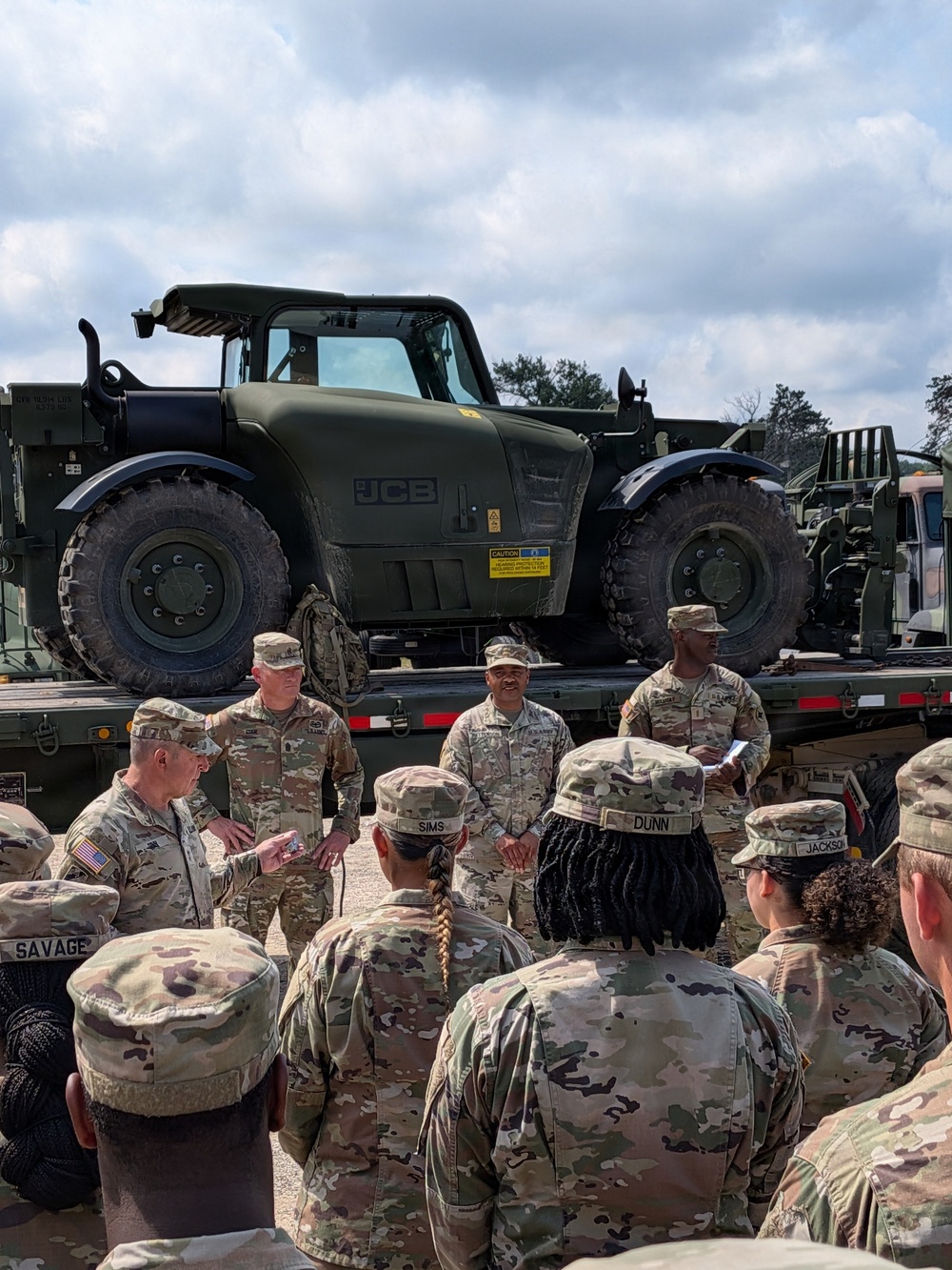 MSNG TAG visits 1687th TC at Northern Strike
