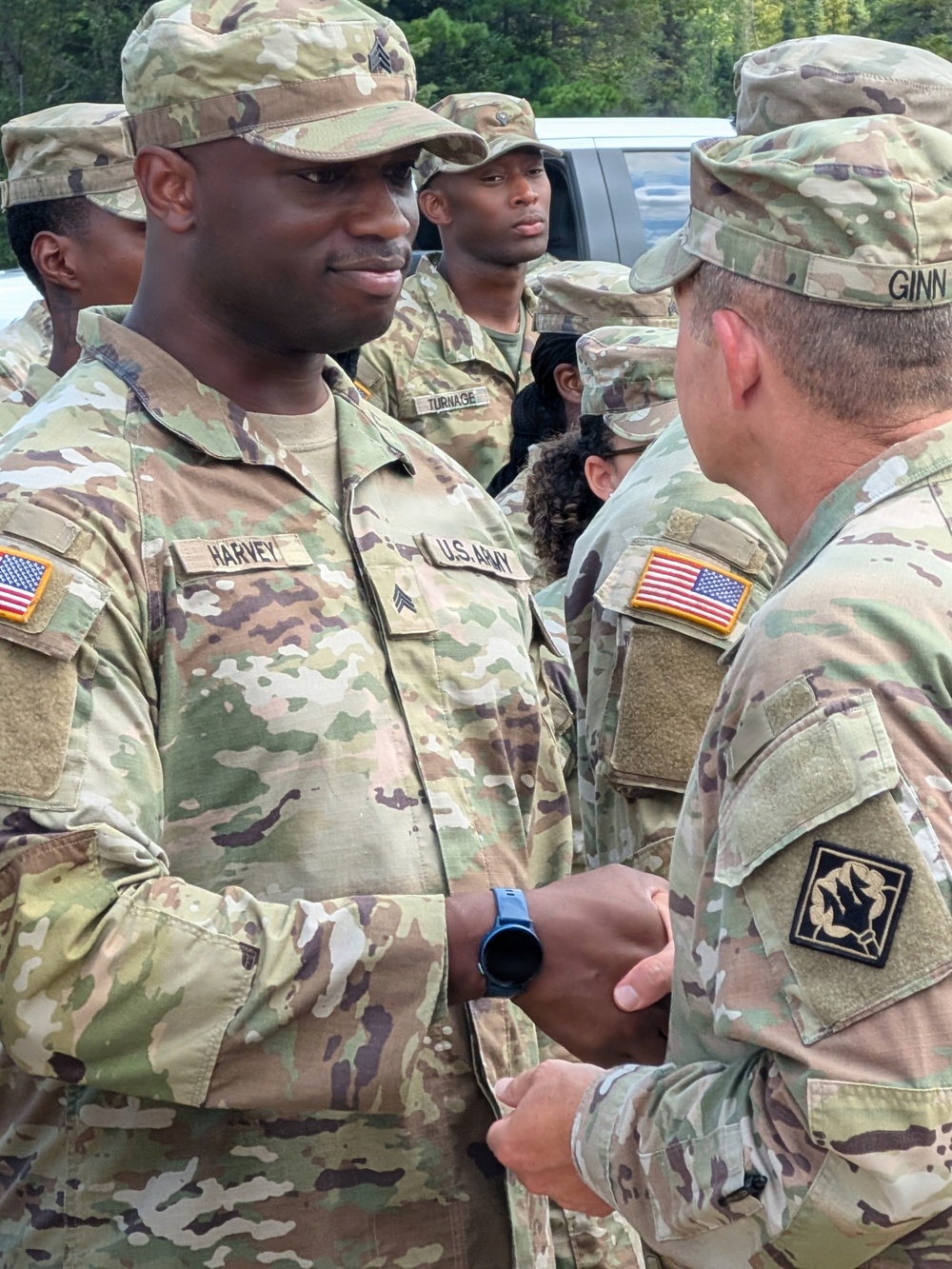 MSNG TAG visits 1687th TC at Northern Strike